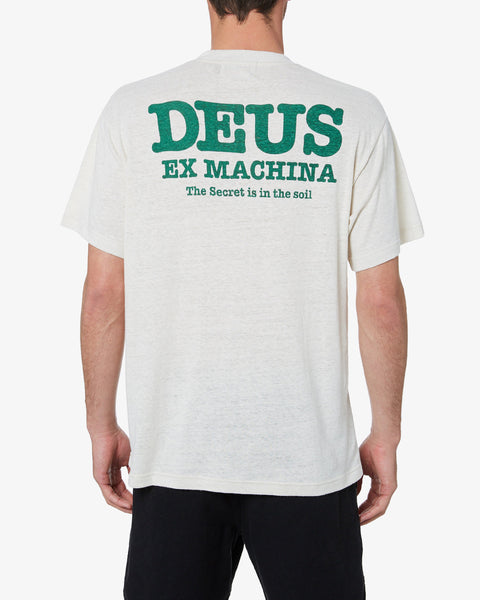 新品 DEUS Tシャツ DIRTY WHITE （L） lhee.org