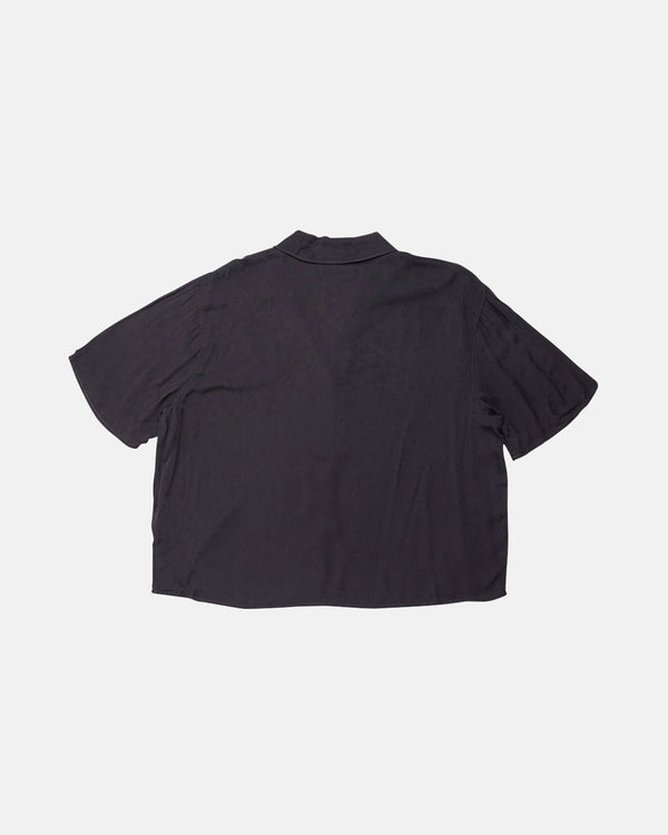 Donna Cropped Shirt - Black