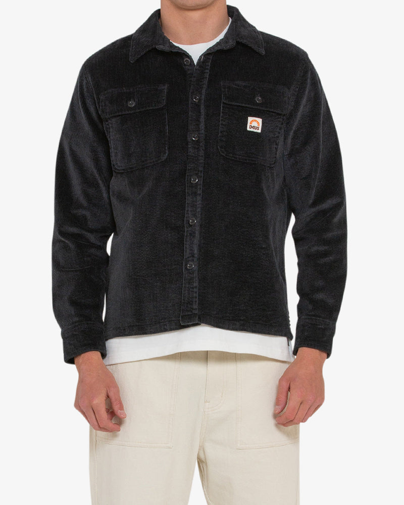 Vacay Cord Shirt - Anthracite