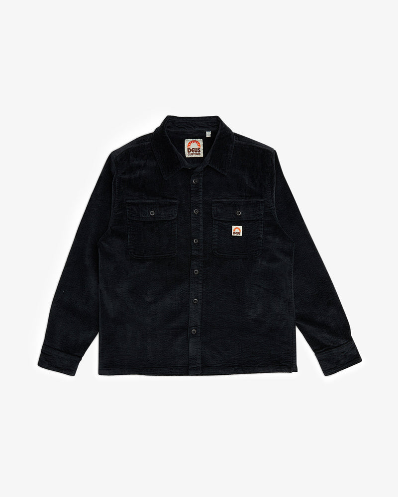 Vacay Cord Shirt - Anthracite