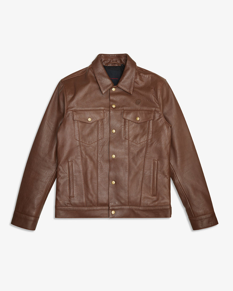 Wildfire Leather Jacket - Brown