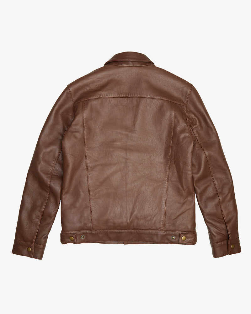 Wildfire Leather Jacket - Brown
