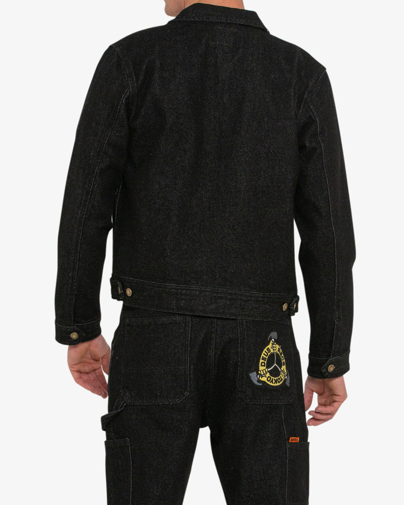 Ortiz Garage Jacket - Washed Black