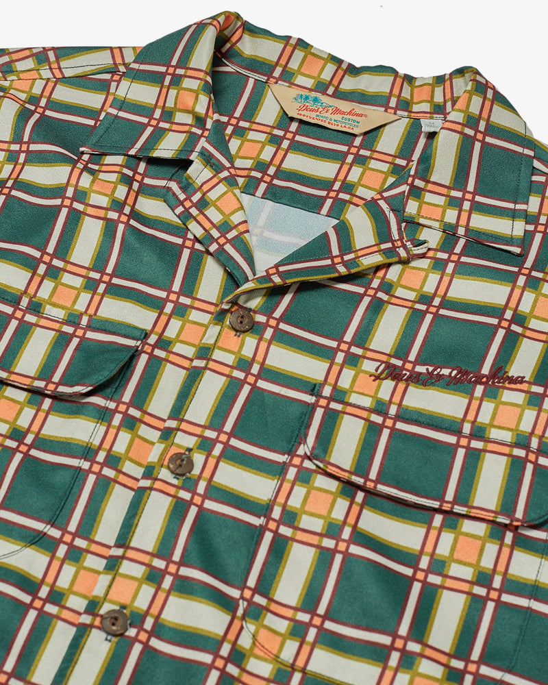Segauro Check Shirt - Green Combo