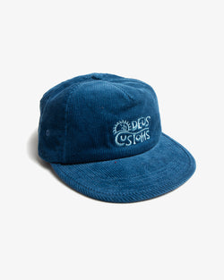 Buzzin Cord Cap - Dusty Blue