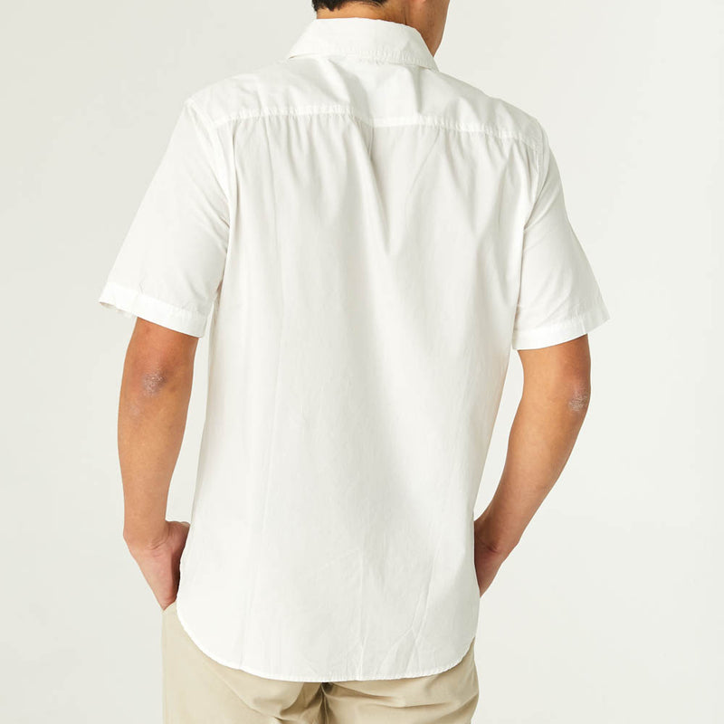 Service Poplin Shirt - Vintage White